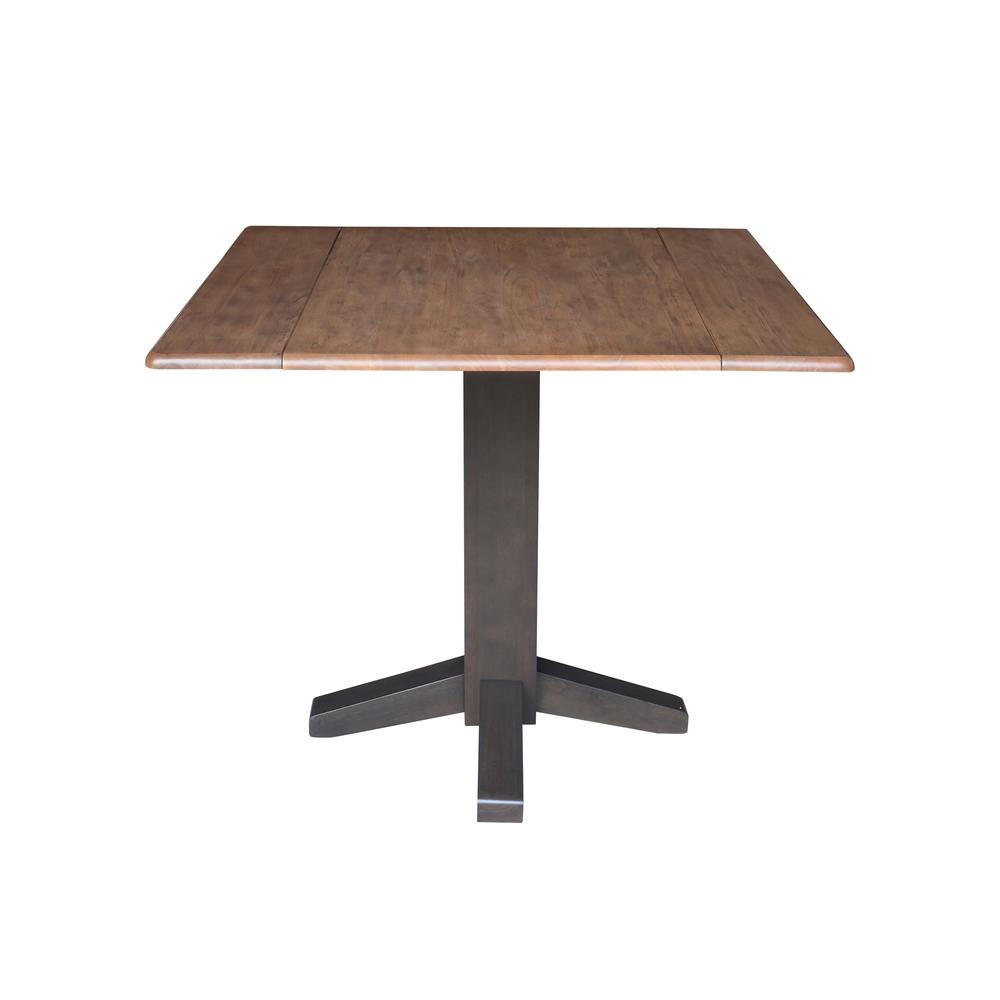 36" Square Dual drop leaf dining table. Picture 2