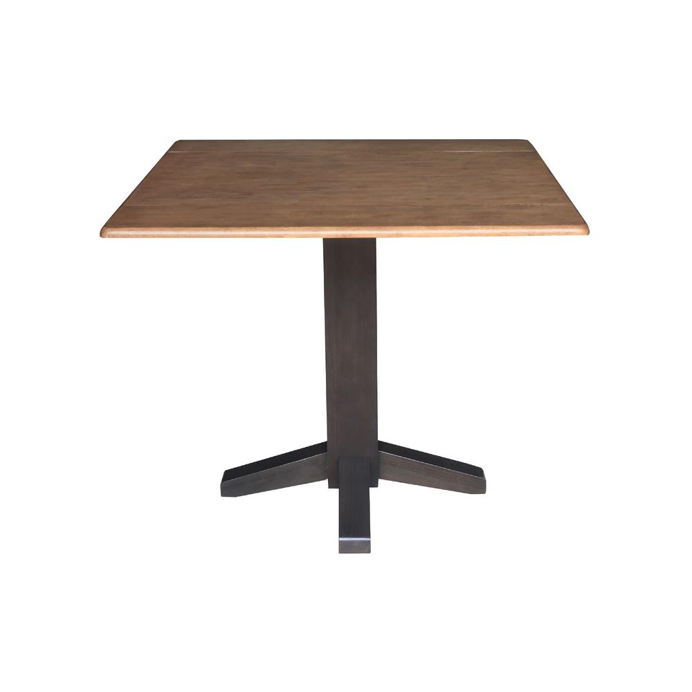 36" Square Dual drop leaf dining table. Picture 3