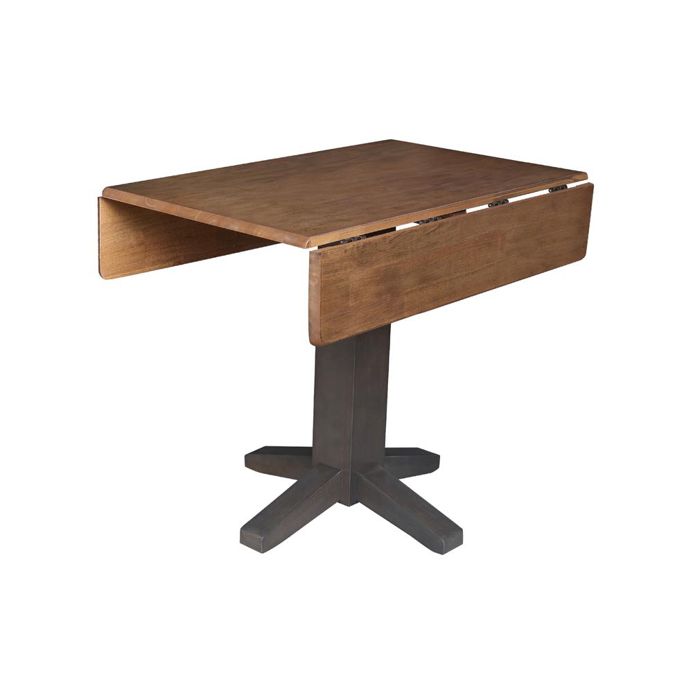 36" Square Dual drop leaf dining table. Picture 8
