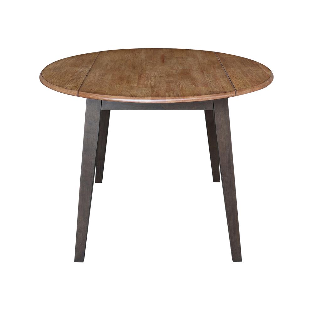 42" Round Dual Drop Leaf Table. Picture 2