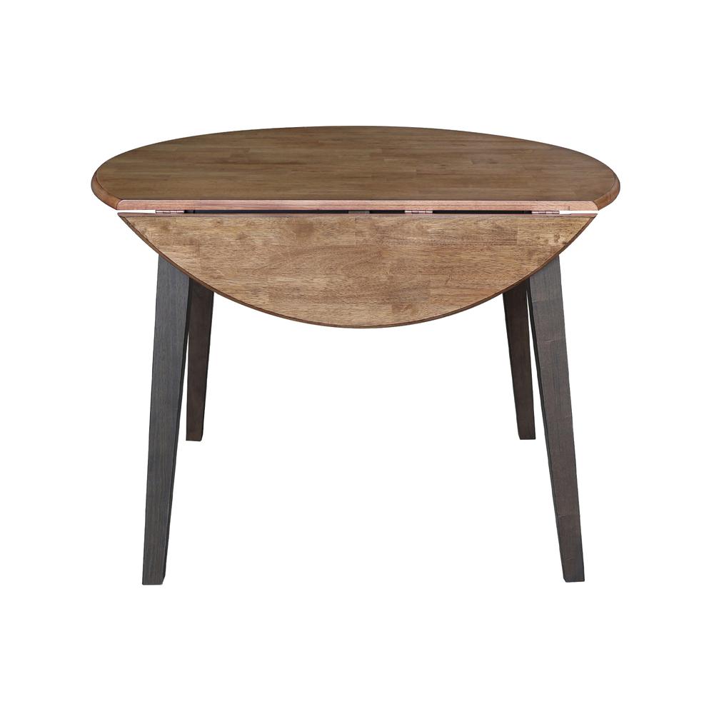 42" Round Dual Drop Leaf Table. Picture 8