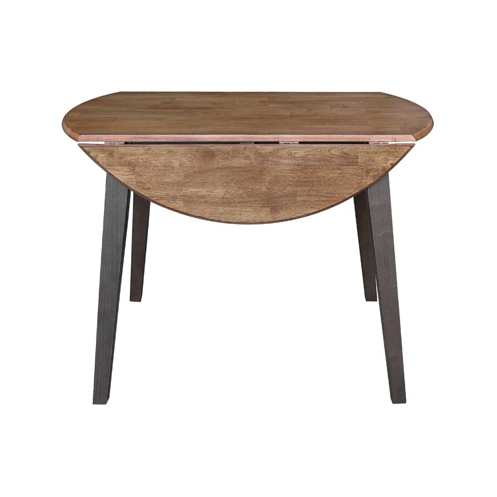 42" Round Dual Drop Leaf Table. Picture 12