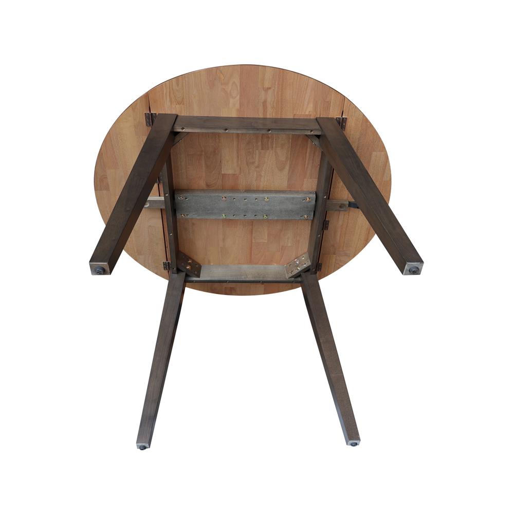 42" Round Dual Drop Leaf Table. Picture 5