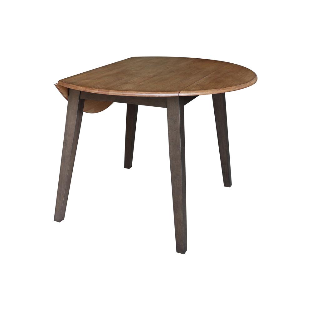42" Round Dual Drop Leaf Table. Picture 7