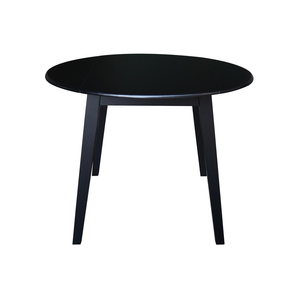 42" Round Dual Drop Leaf Table. Picture 2