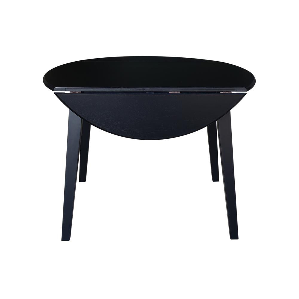 42" Round Dual Drop Leaf Table. Picture 8