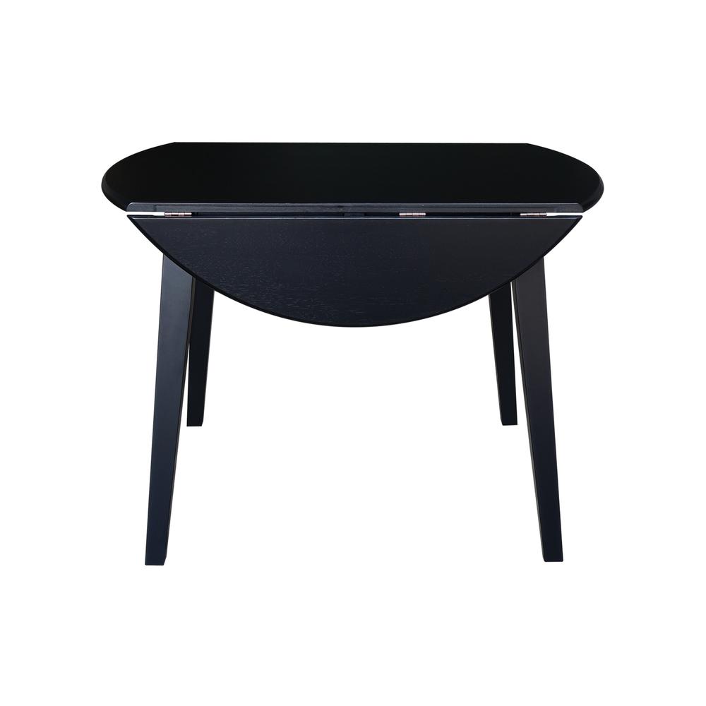 42" Round Dual Drop Leaf Table. Picture 12