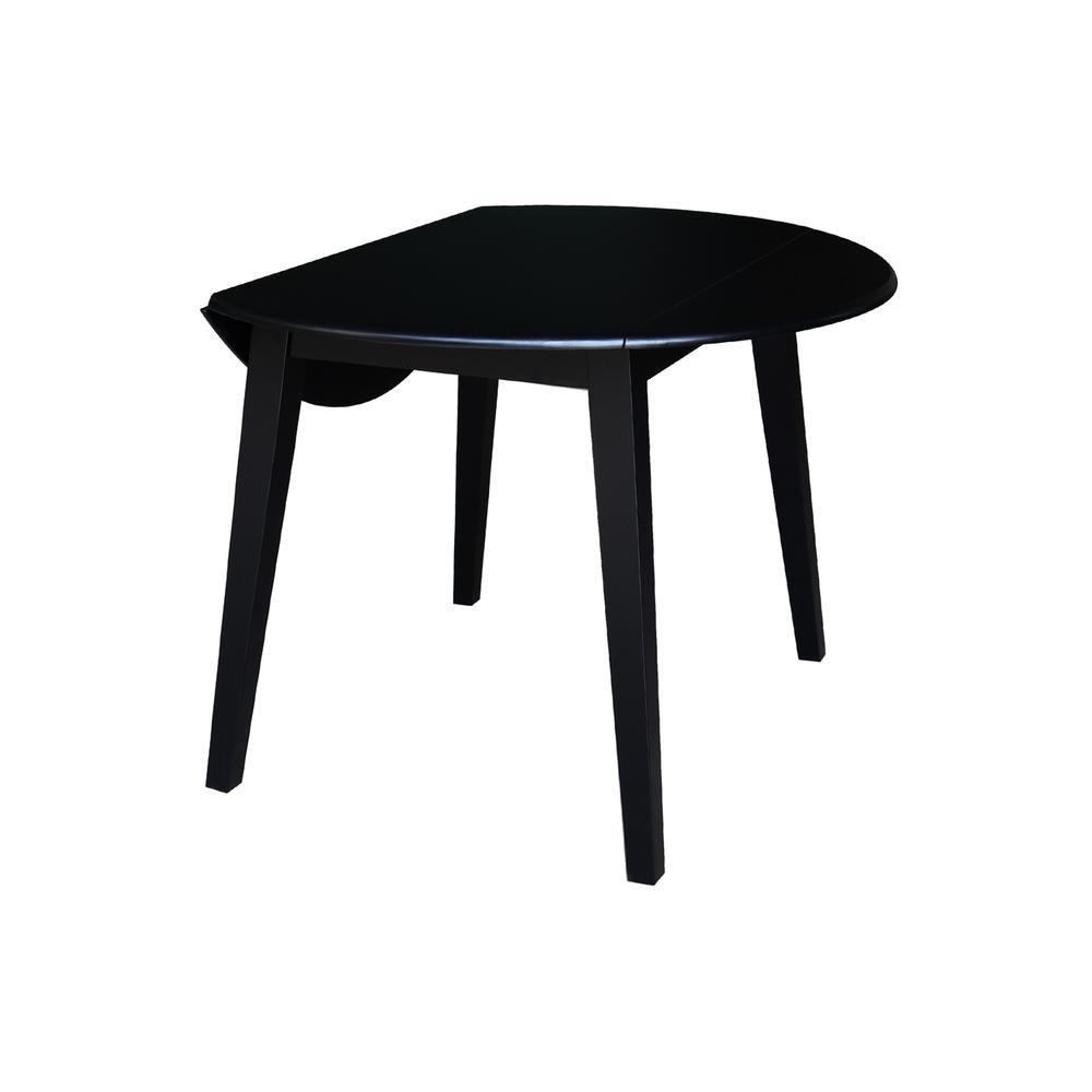 42" Round Dual Drop Leaf Table. Picture 7