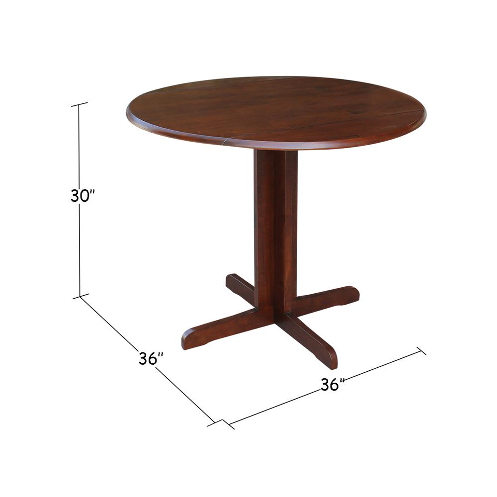 Dual Drop Leaf Table - 36". Picture 2