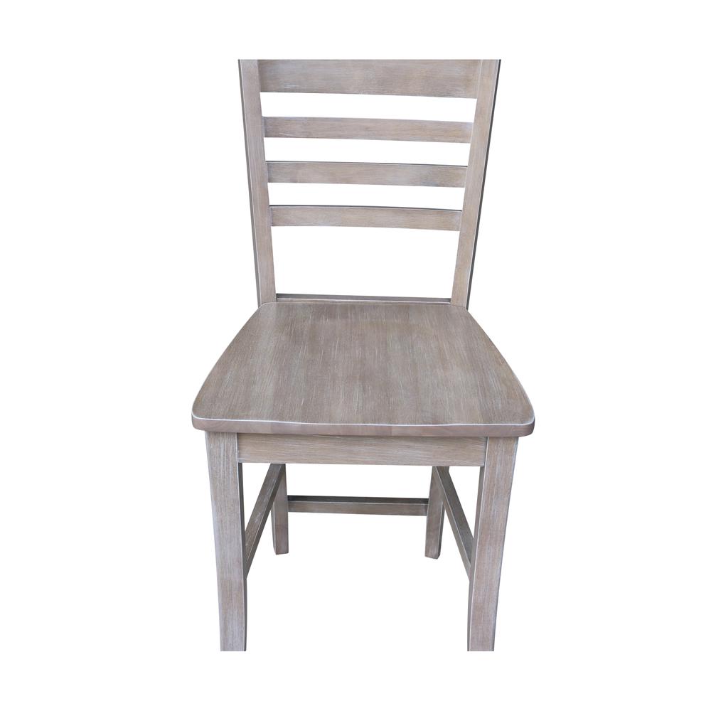 Cosmo Counter height Stool - 24" Seat Height , Washed Gray Taupe. Picture 2