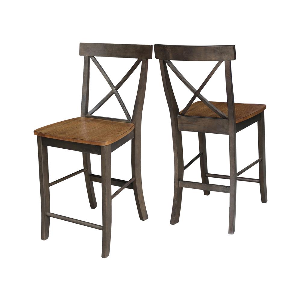 X-Back Counterheight Stool - 24" Seat Height. Picture 5