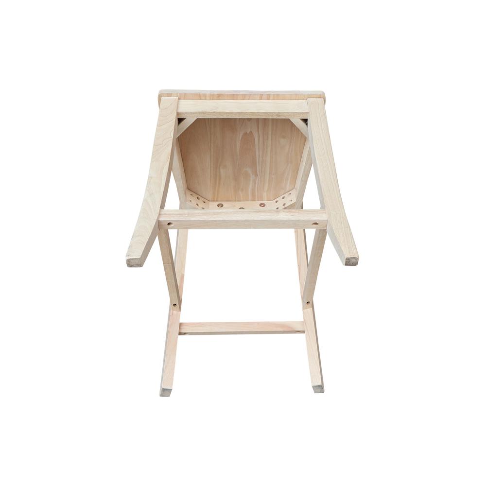 Milano Counterheight Stool - 24" Seat Height. Picture 5