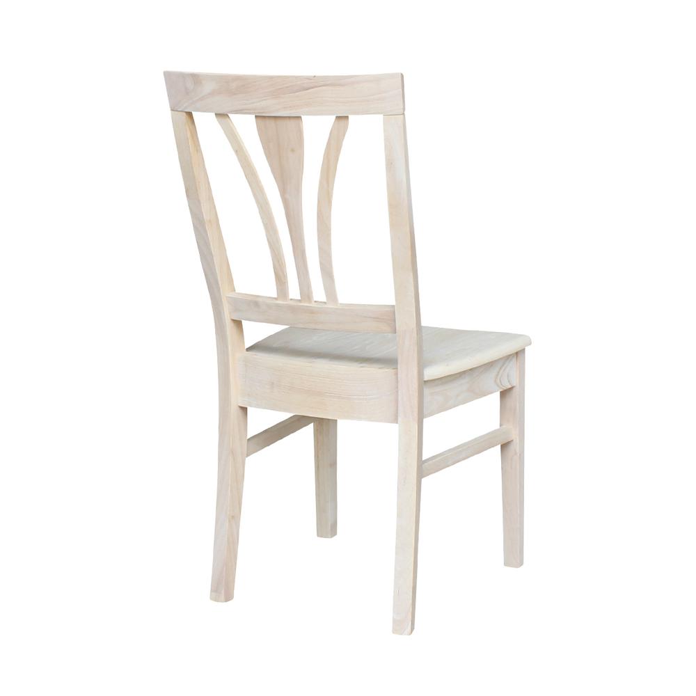 Set of Two Fanback Chair s, Unfinished. Picture 8