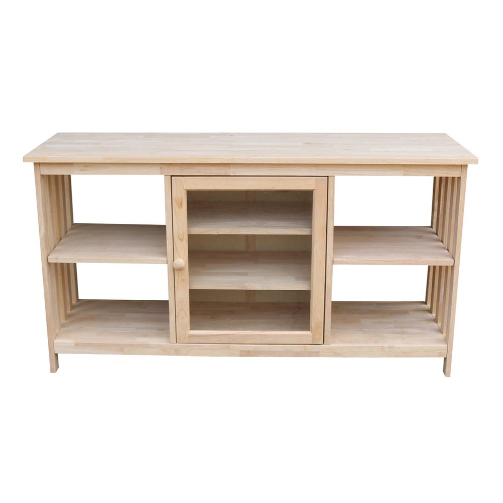 Mission Entertainment Stand, Unfinished. Picture 2