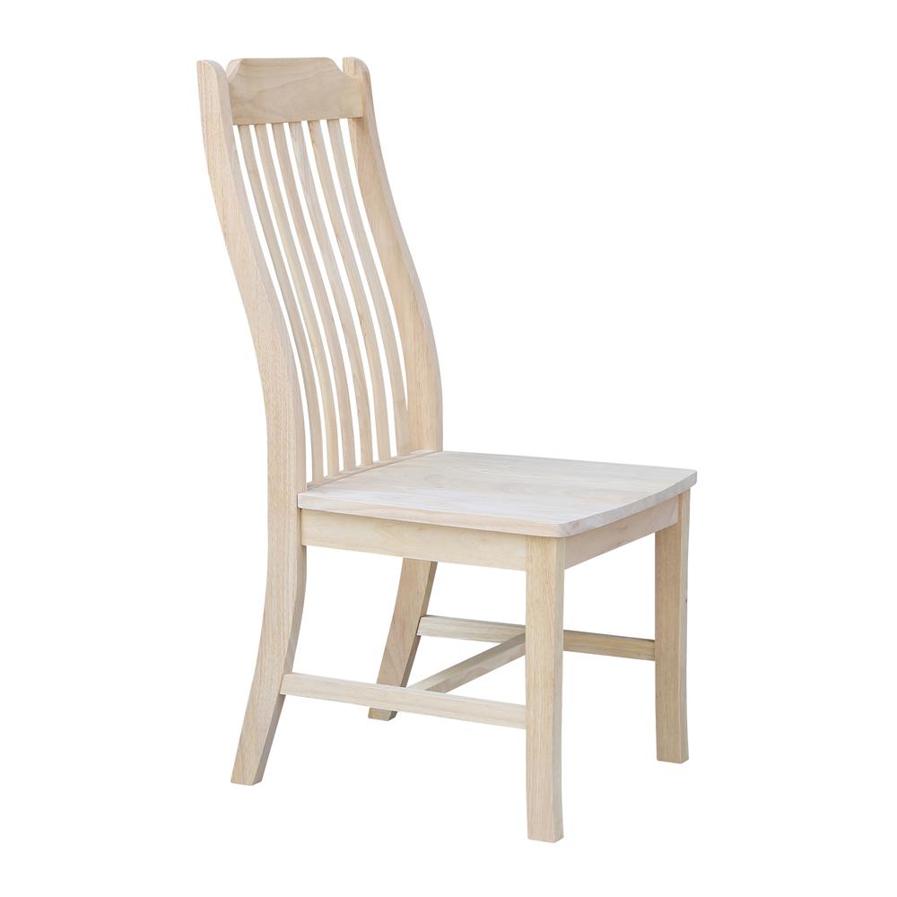 Set of Two Steambent Mission Chairs, Unfinished. Picture 3