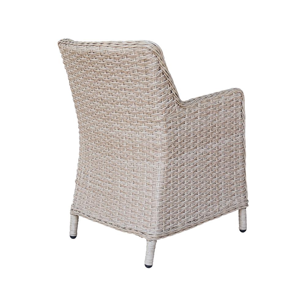 Outdoor Wicker Patio Dining Chair with Cushion. Picture 4
