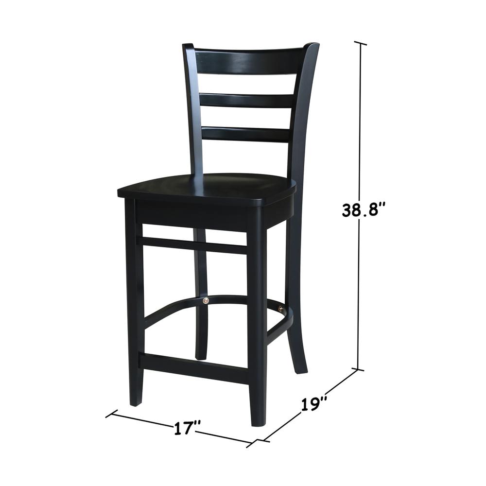 Emily Counterheight Stool - 24" SH- 685639. Picture 10