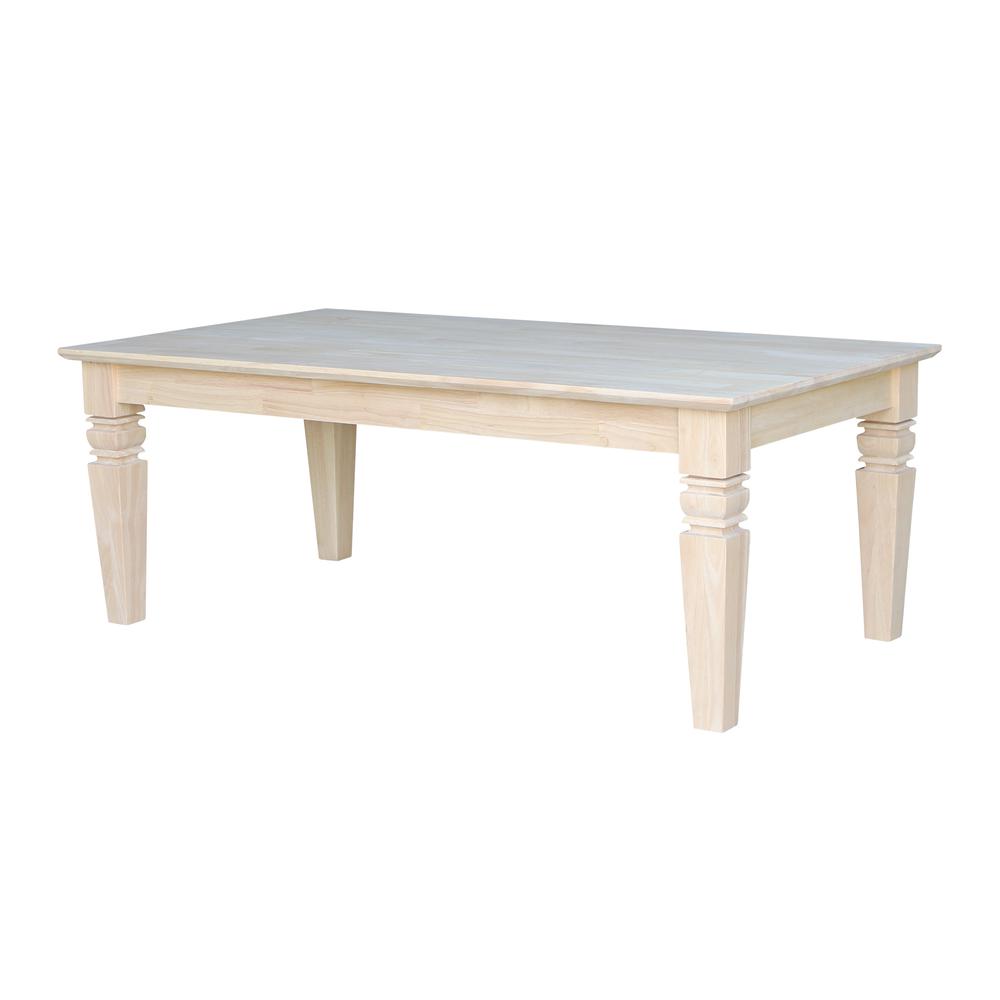 Java Coffee Table, Unfinished. Picture 1