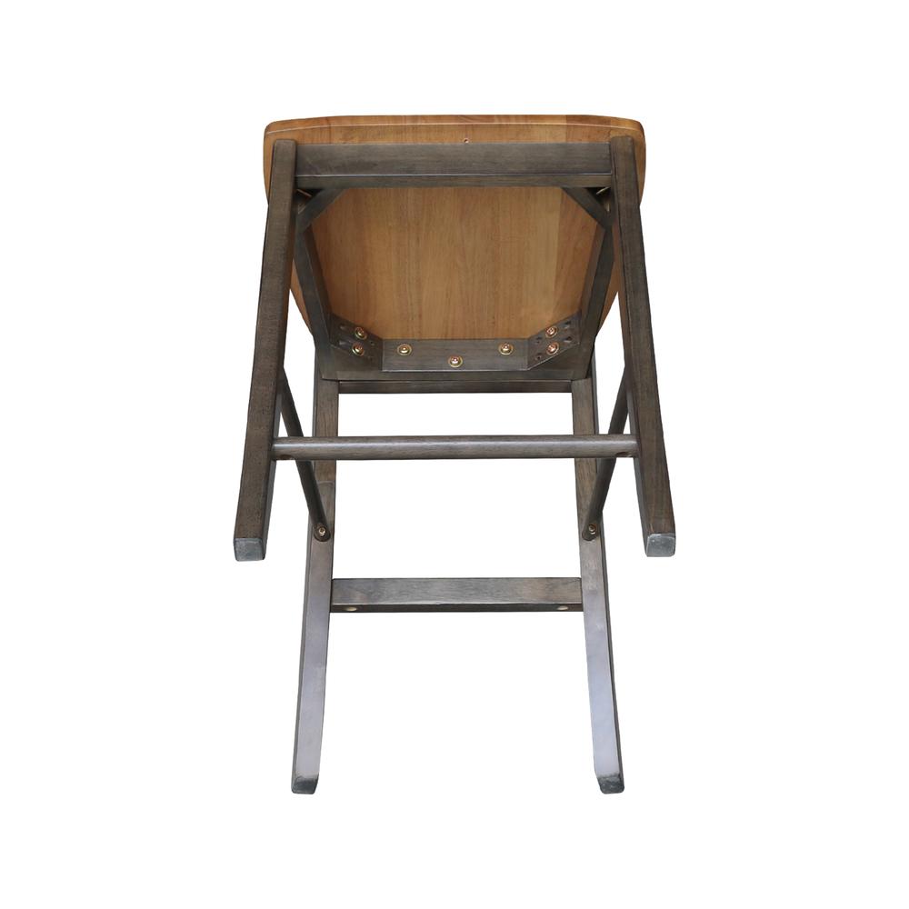 X-Back Counterheight Stool - 24" Seat Height. Picture 9