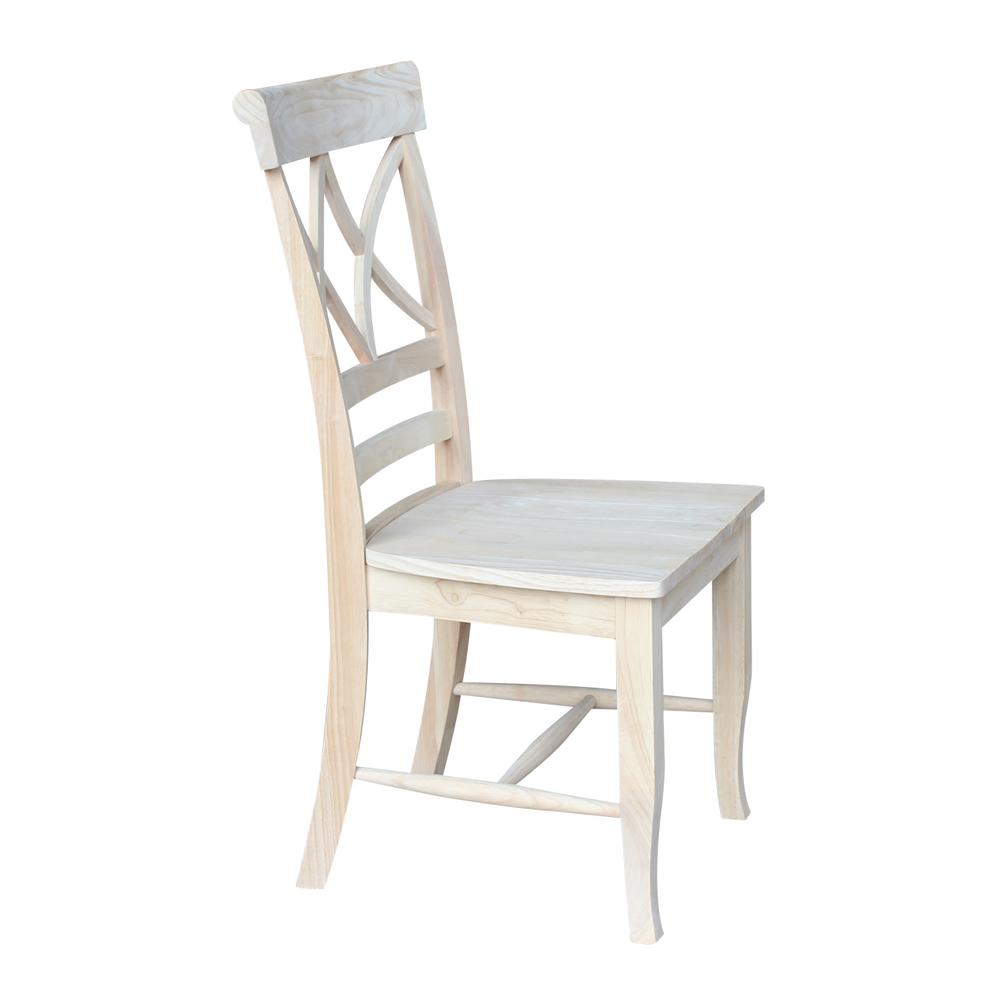 Set of Two Lacy Dining Chairs, Unfinished. Picture 5