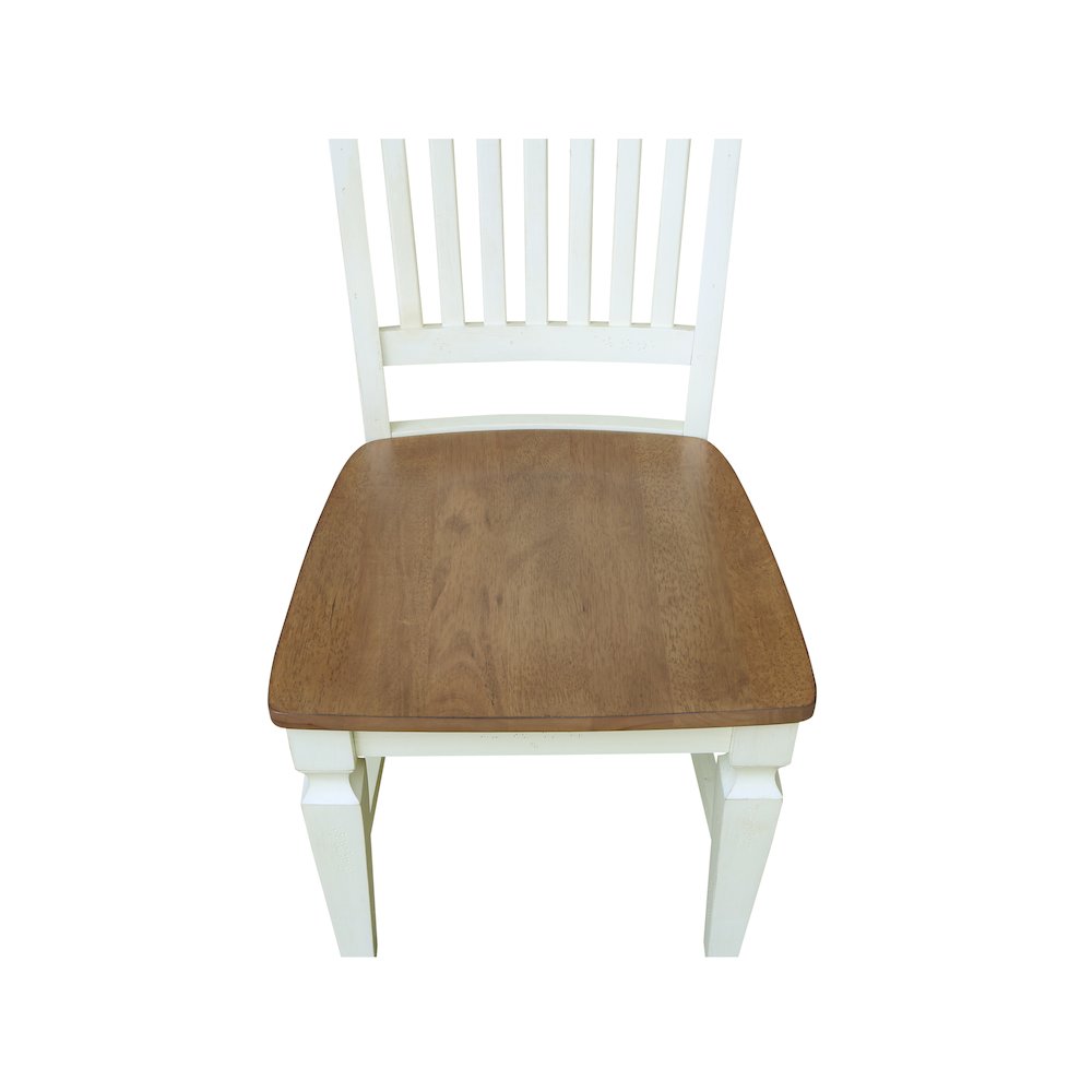 Set of Two Vista Slat Back Dining Chairs. Picture 8