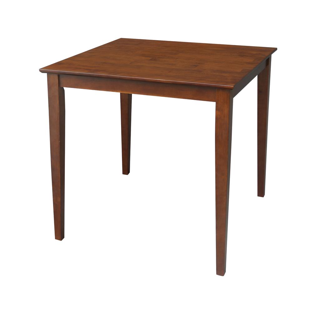 36" x 36" Counter Height Table with 4 Emily Counter Height Stools - 5 Piece Set. Picture 3