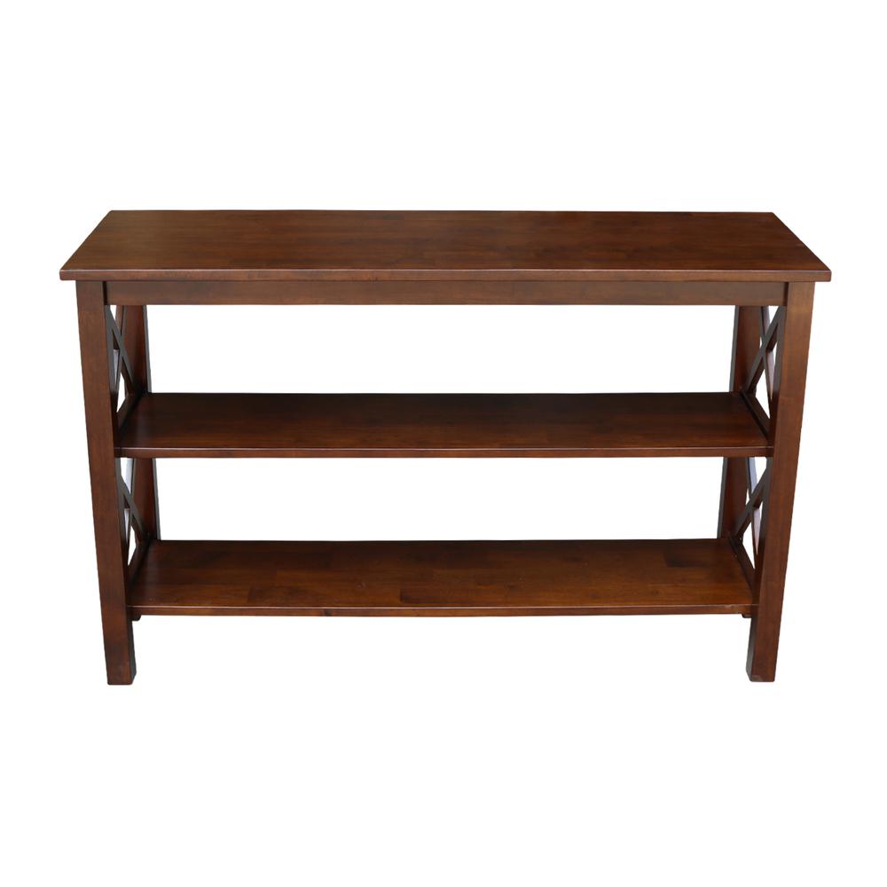 Hampton Console  Table, Espresso. Picture 5