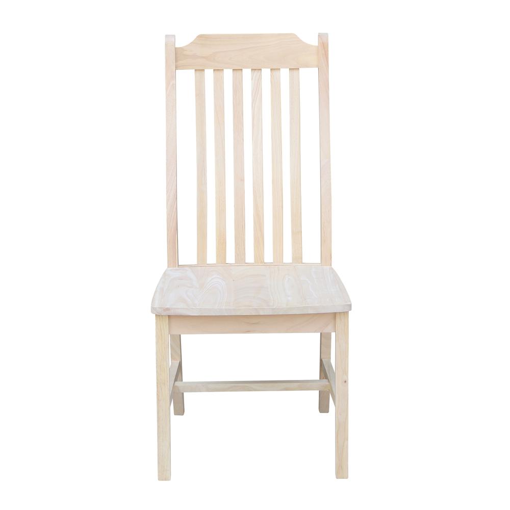 Set of Two Steambent Mission Chairs, Unfinished. Picture 6