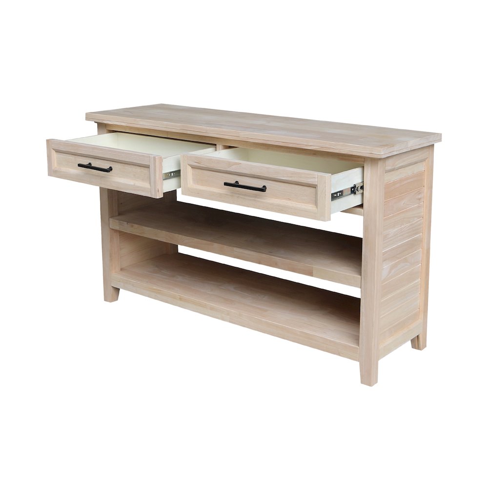 Sanibel Solid Wood Sofa Table. Picture 6