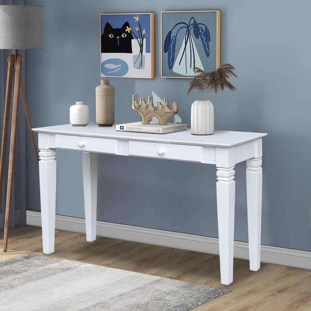 Java Console Table with 2 Drawers. Picture 8