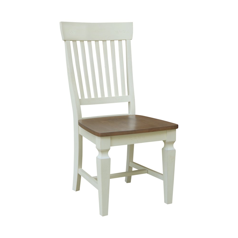 Set of Two Vista Slat Back Dining Chairs. Picture 4