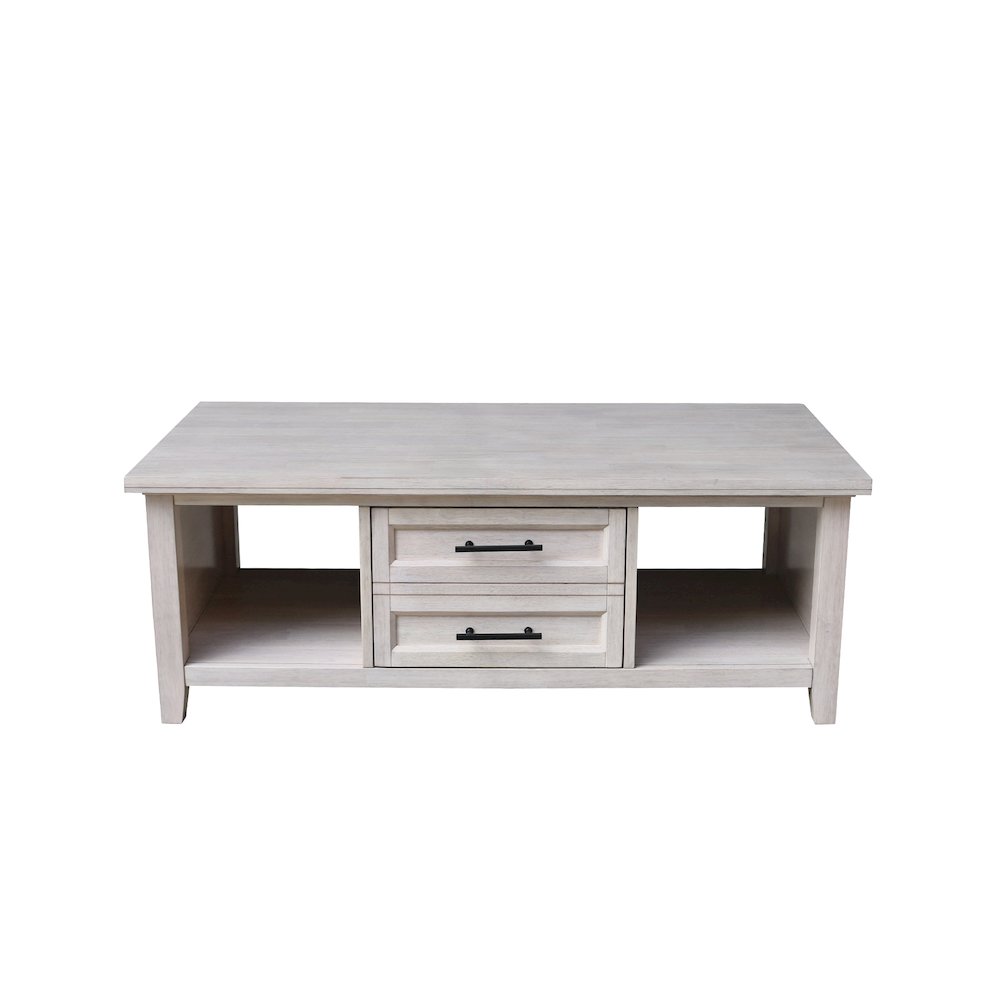 Sanibel Solid Wood Coffee Table. Picture 2