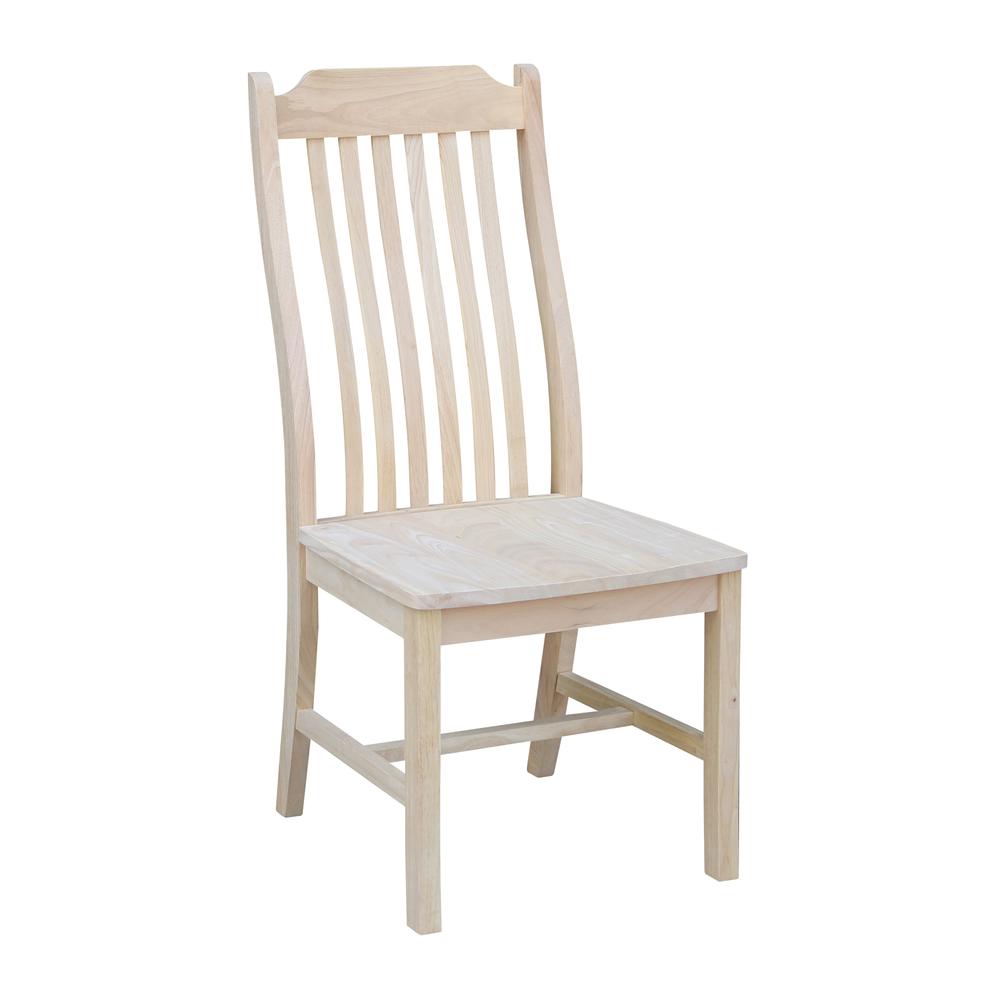 Set of Two Steambent Mission Chairs, Unfinished. Picture 8