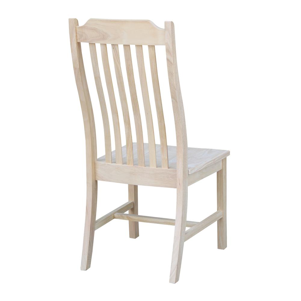 Set of Two Steambent Mission Chairs, Unfinished. Picture 9