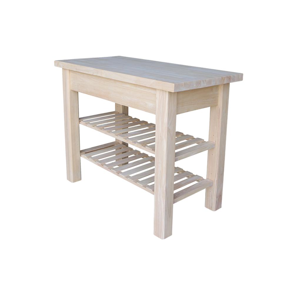 Kitchen Island, Unfinished. Picture 8