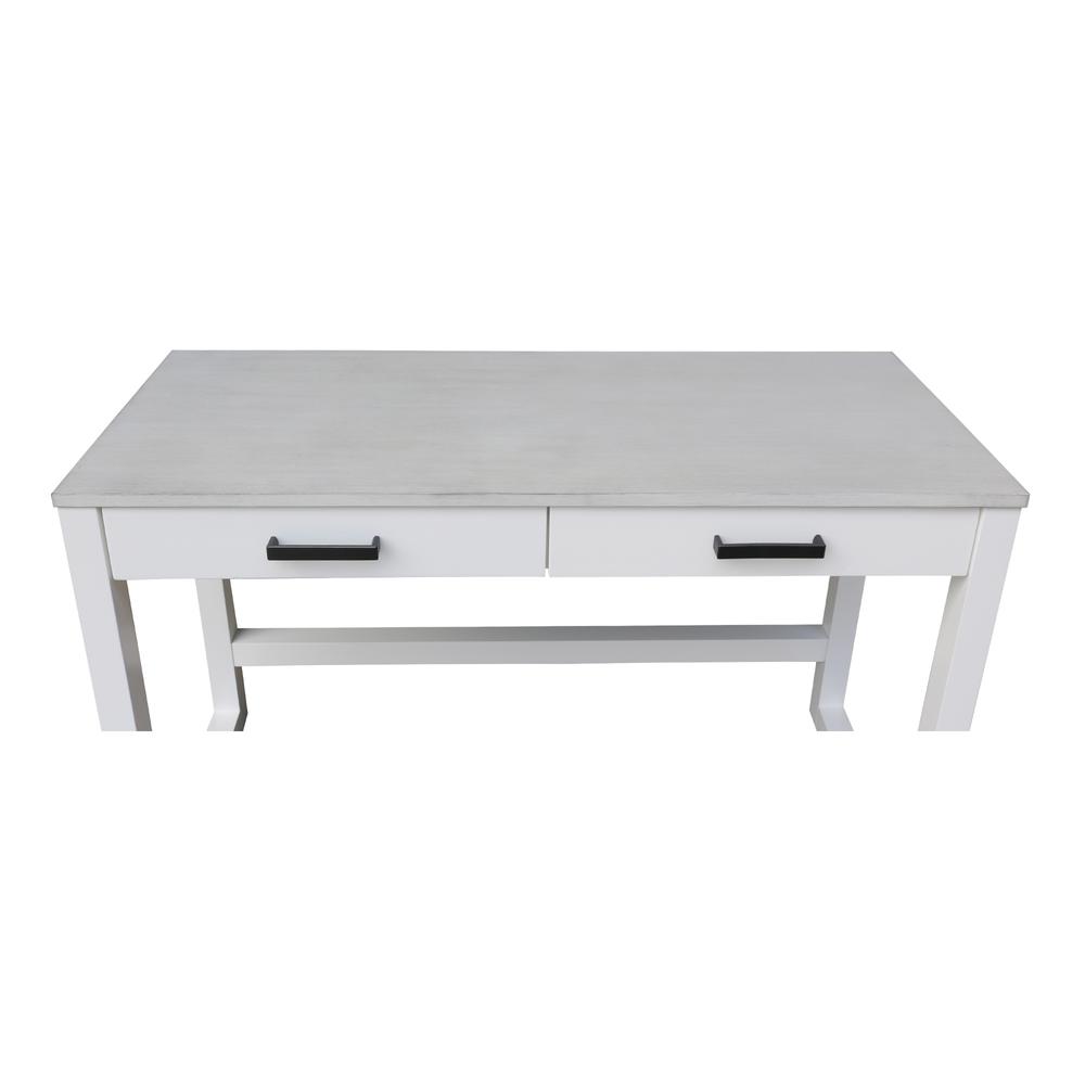 Carson Desk with Two Drawers. Picture 2