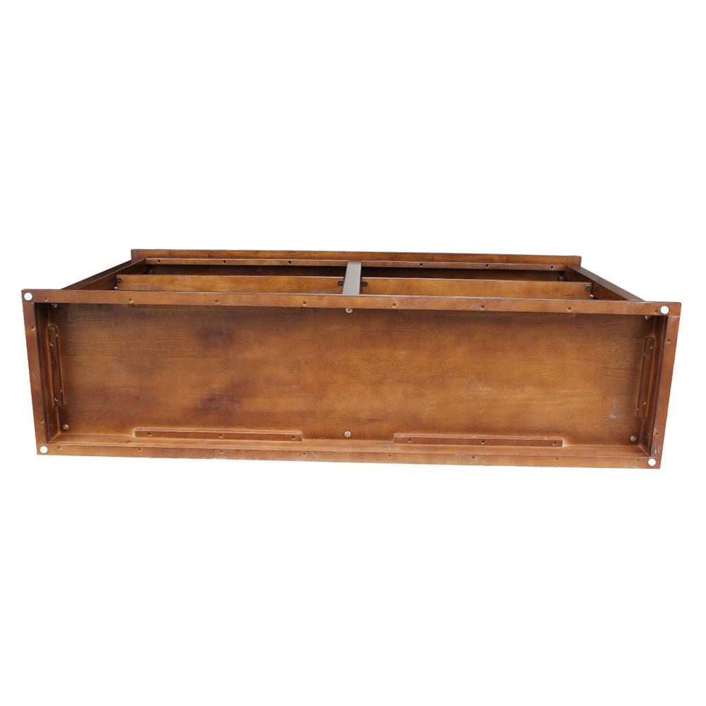 Hampton Sofa - Server Table With Shelves, Espresso. Picture 2