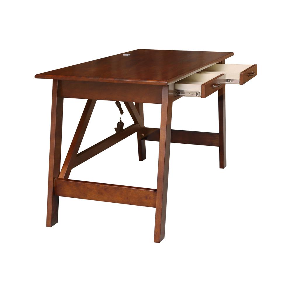 Serendipity Desk with 2 Drawers 727506685004. Picture 3