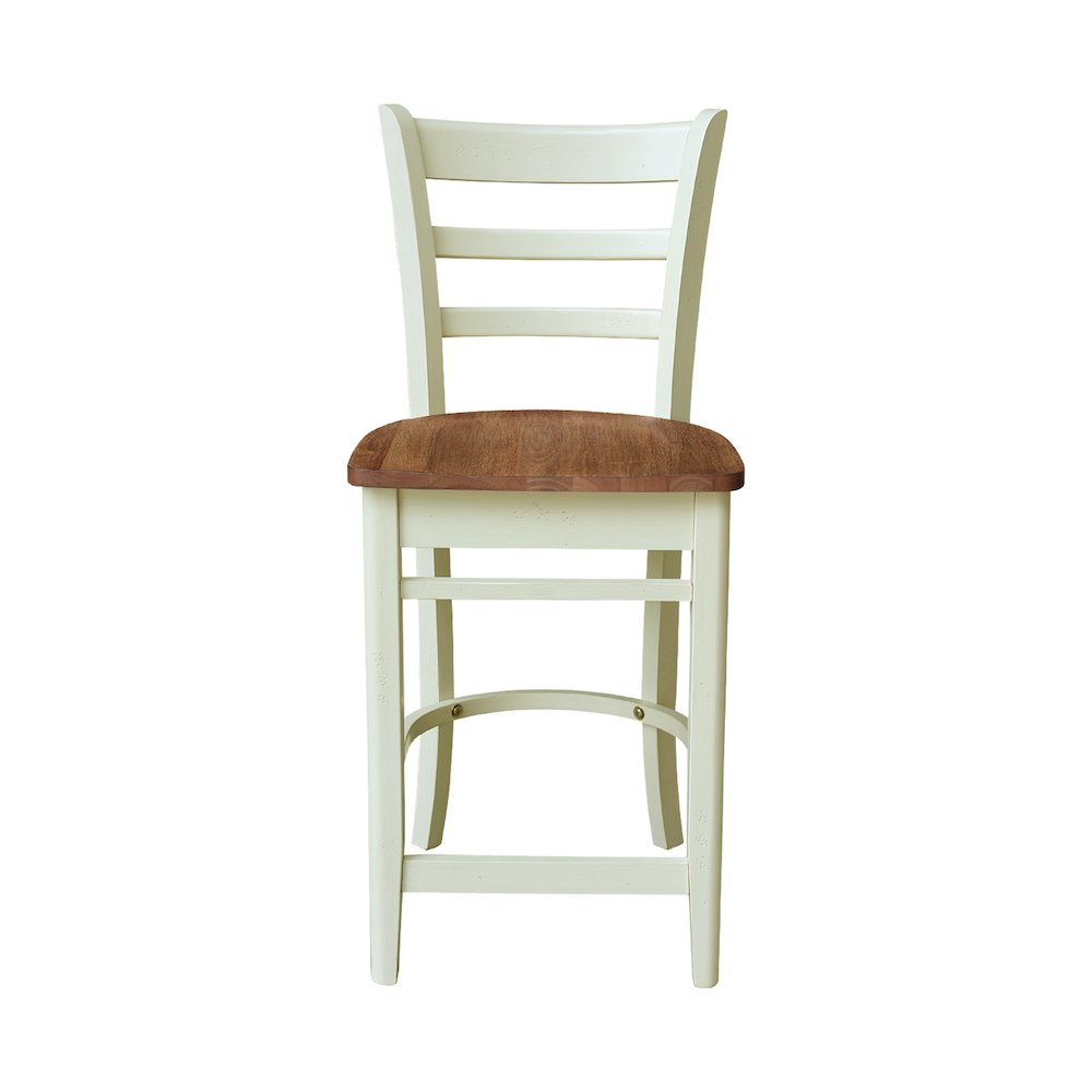 Emily Counter Height Stool - 24" Seat Height. Picture 3