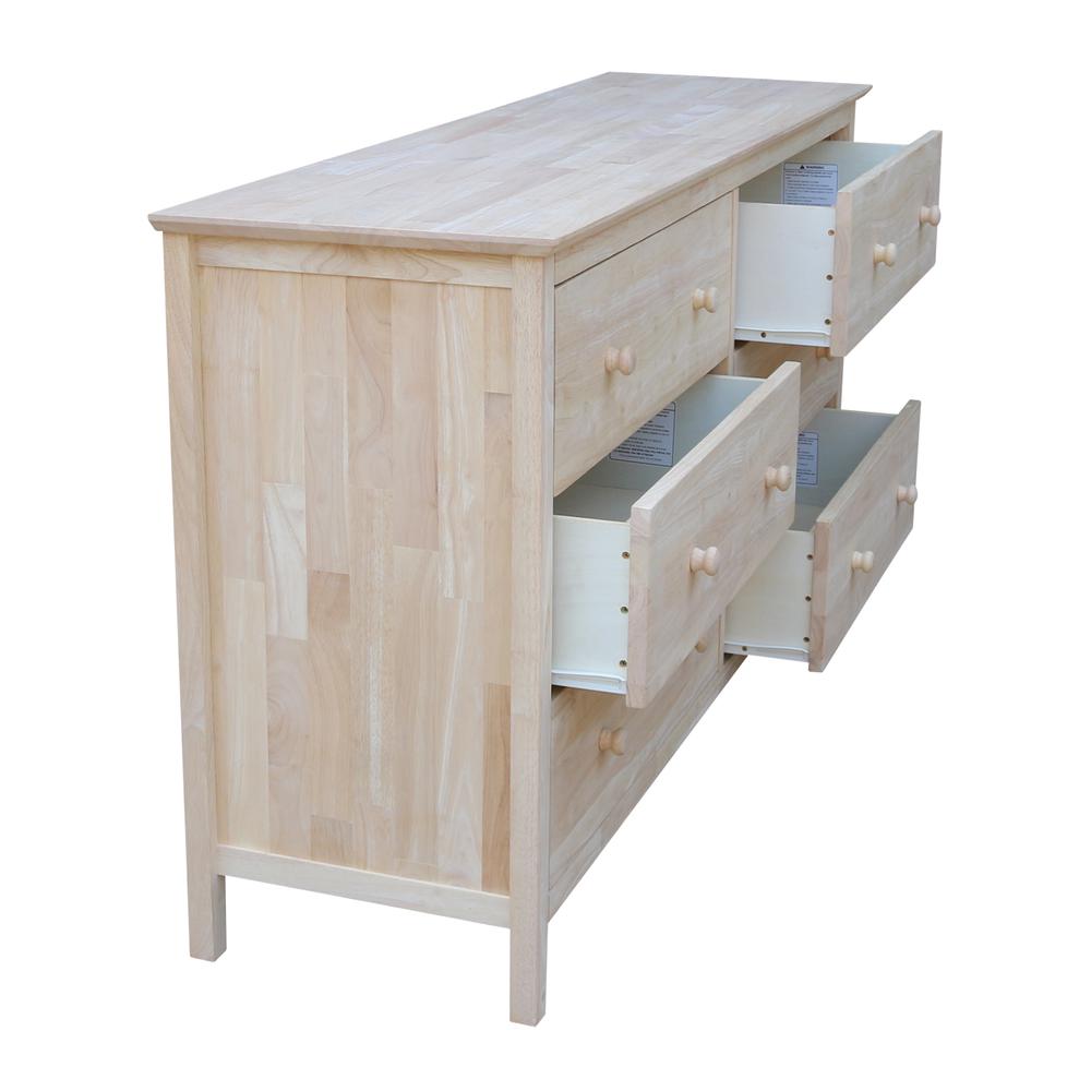 Dresser With 6 Drawers. Picture 8