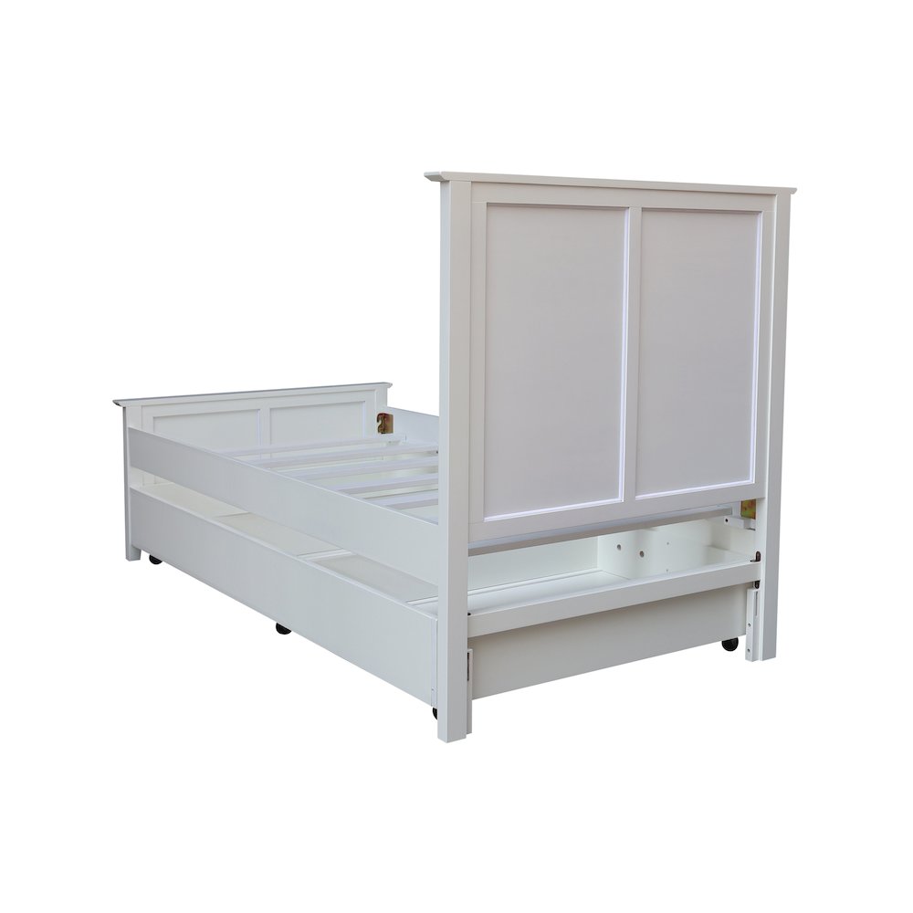 Heritage Solid Wood Twin Trundle Bed. Picture 10
