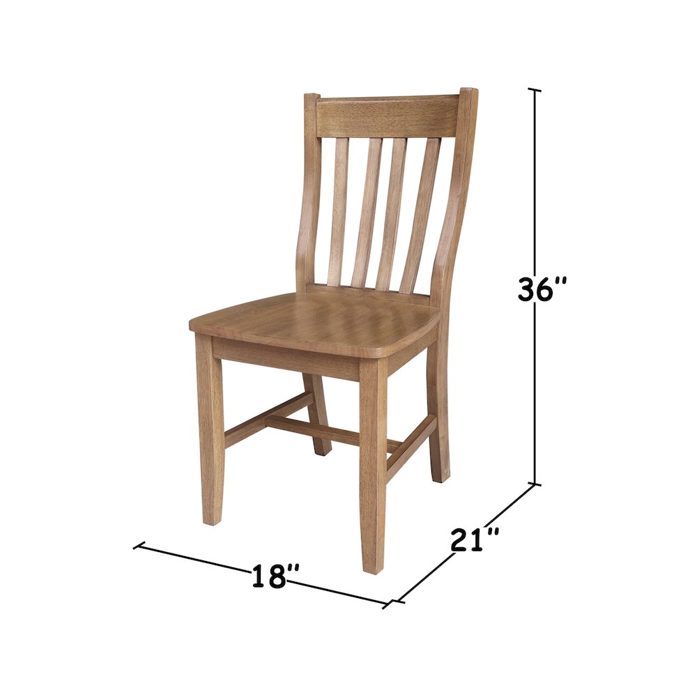 Set of Two Cafe Dining Chairs. Picture 10