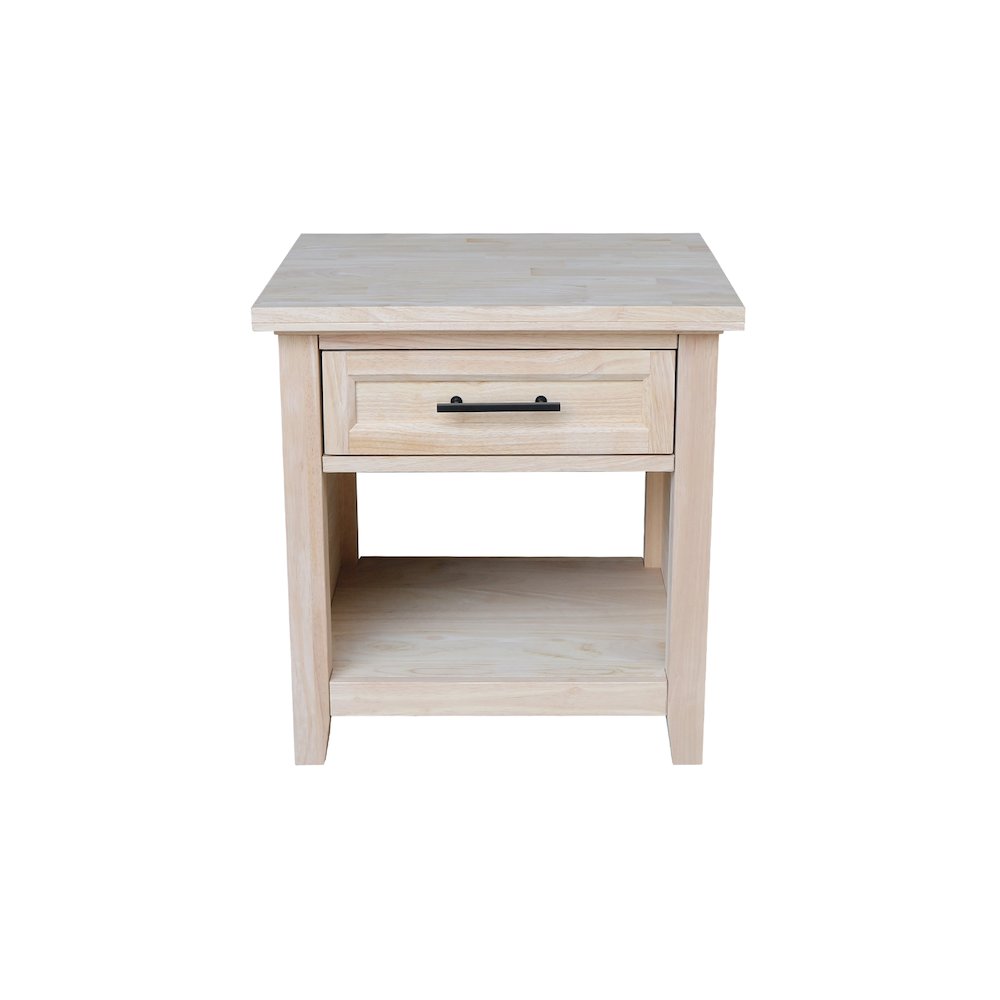 Sanibel Solid Wood End Table. Picture 2