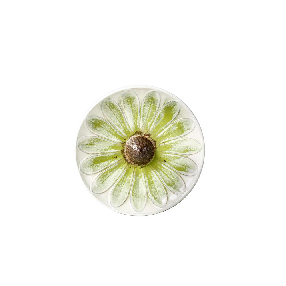 Daisy Birdbath - Green. Picture 1