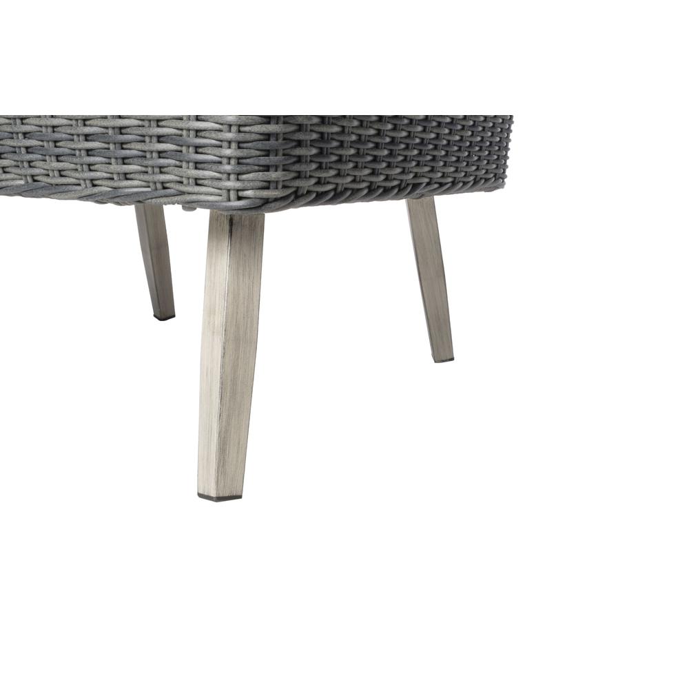 Castlewood All Weather Wicker 4 Piece Seating Group with Cushions. Picture 7