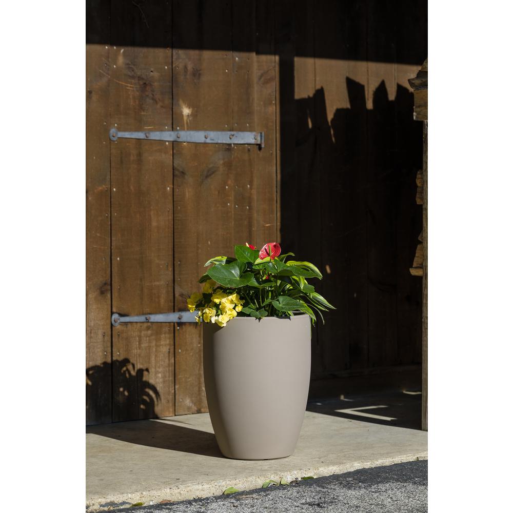 Porto Tall Round Planter 20”H. Picture 4
