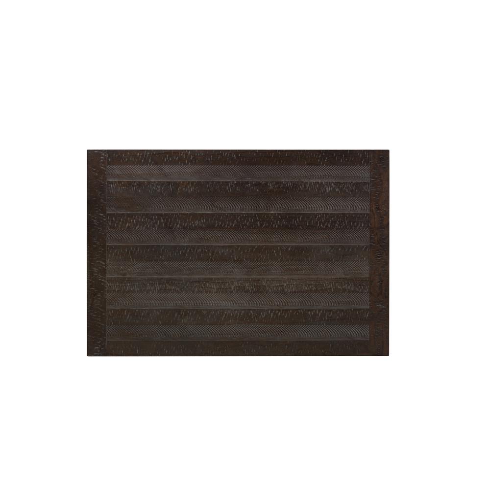 7pc Dining Set w/Uph Chairs Tufted & Table w/Storage, Beige. Picture 4