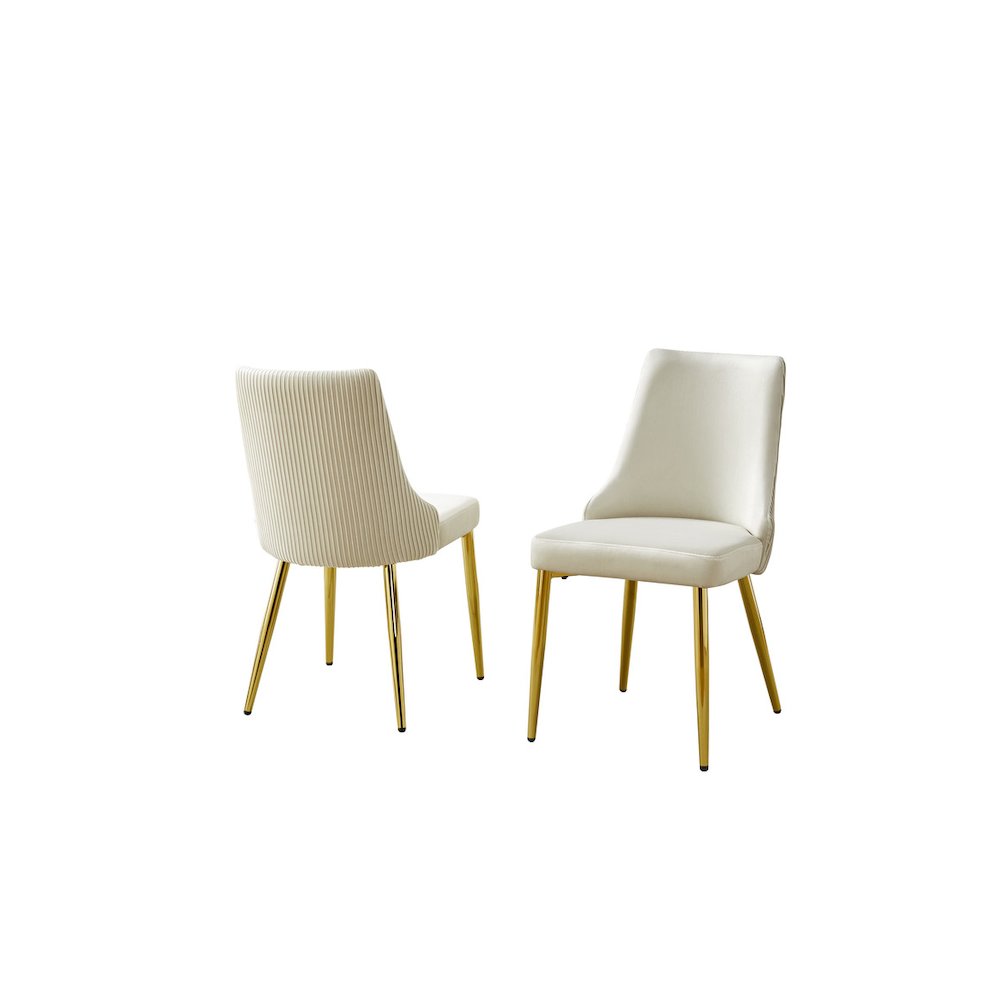 Best Quality Furniture Clear Glass Dining Set With Velvet Upholstered Chairs. Picture 7