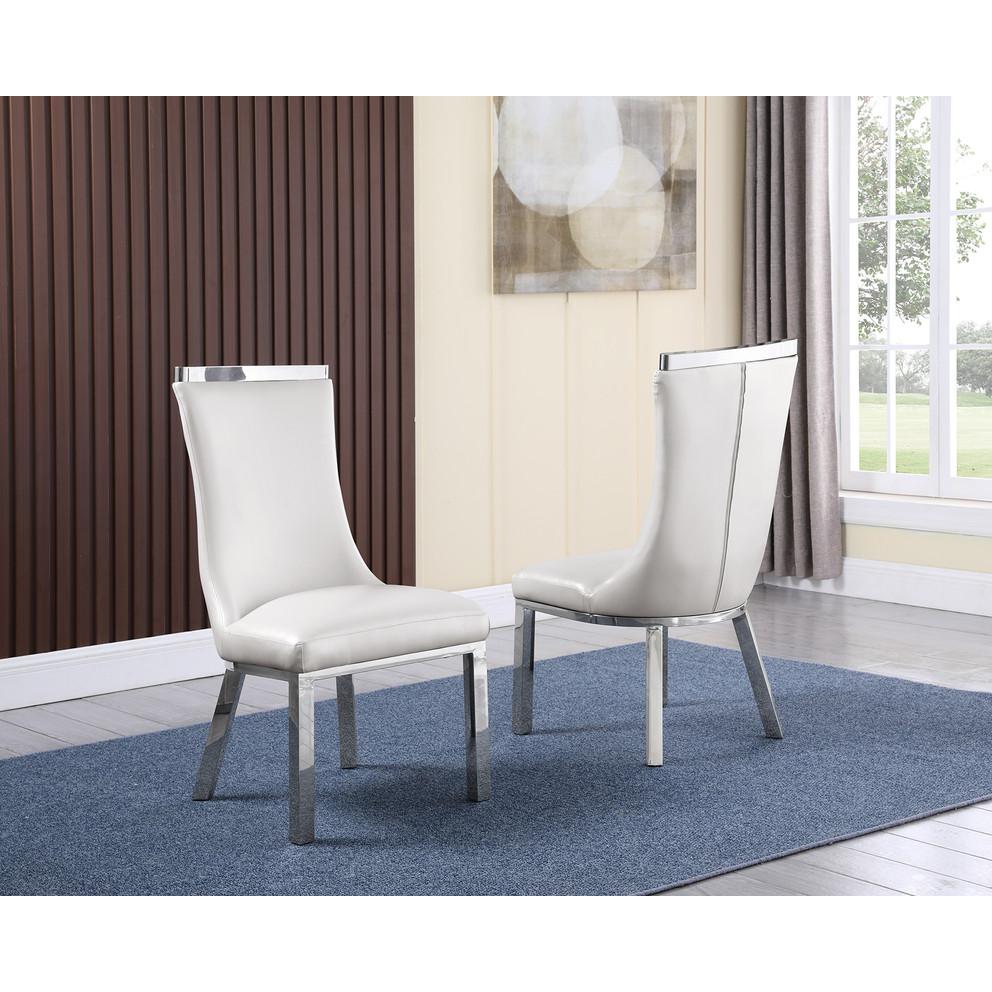 6pc dining set- Round table - lazy susan and 4 upholstered dining chairs. Picture 2