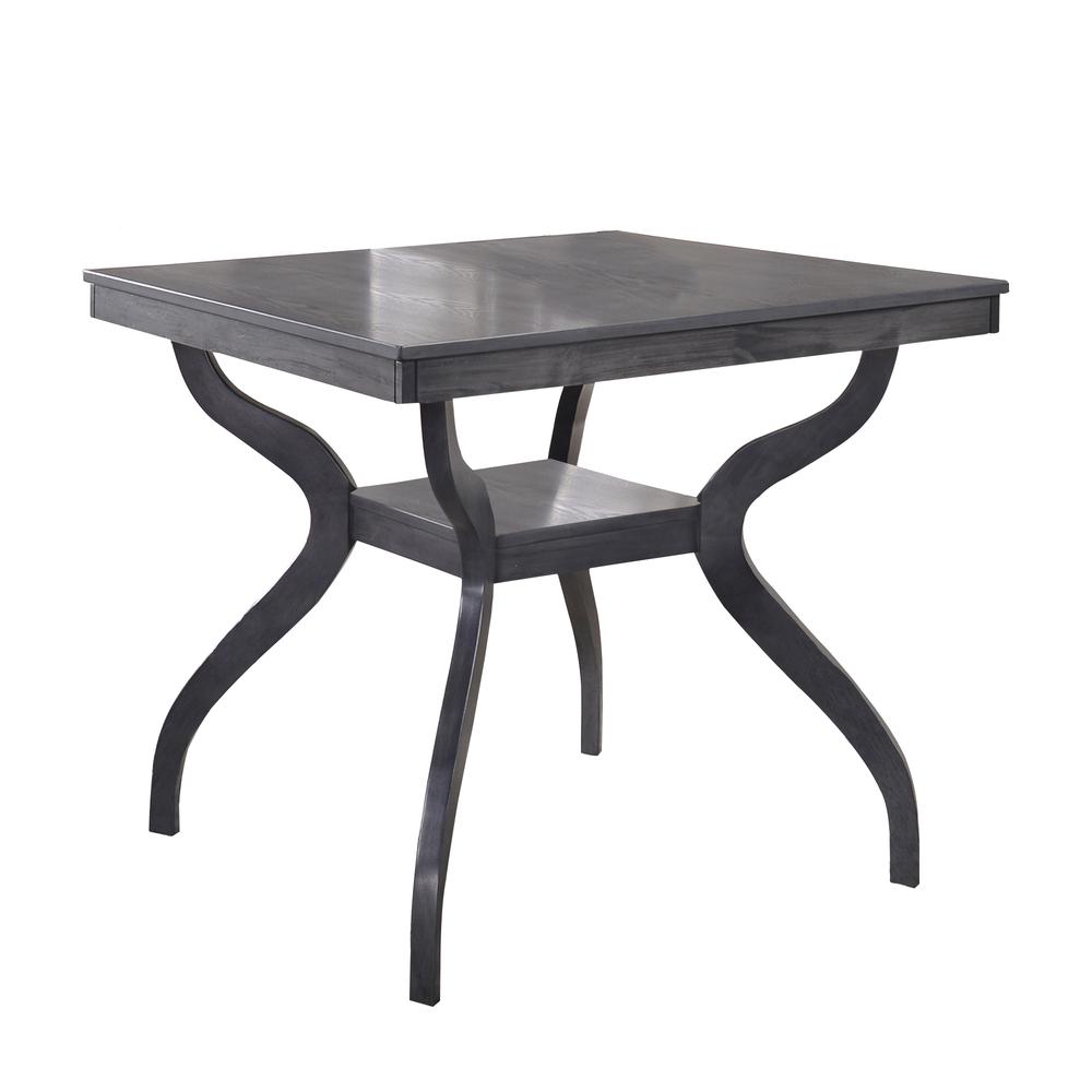 Counter Height Table, Gray. Picture 1